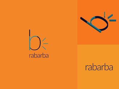 Rabarba Logo Design branding centered design flat logo minimal rabarba solition sound turumaji web web design webdesign
