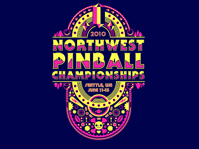 Northwest Pinball Championships T-shirt