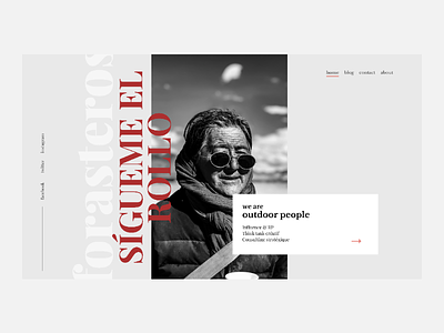 Outlander uiuxdesign webdesign design