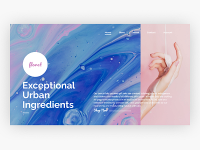floret : Website UI Concept uiuxdesign webdesign ui ux