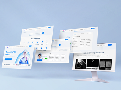 Healthcare website design