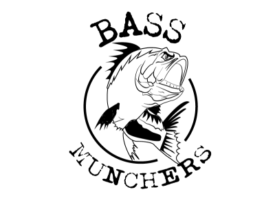 bass munchers concept logo branding design flat illustration illustrator logo vector website