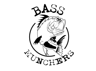 bass munchers concept logo