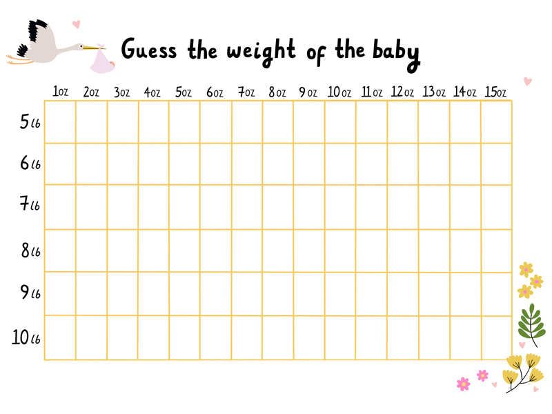 Guess The Weight Of The Baby by Siobhán Jay on Dribbble