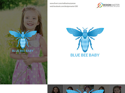 Blue bee baby