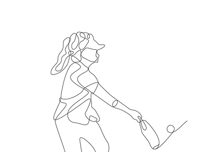 one line art