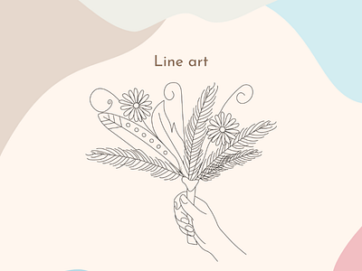 Flowers with hand holding line art bestdesigner bestgraphicdesigner bestlineart bestlineartdesigner branding creativedesginer design graphicdesigner illustration lineart lineartlogo logo logos minimaldesigner minimalisthebest one line art onelineart ui vector