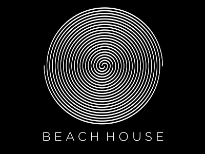 Beach House Logo branding branding design logo logodesign music music art