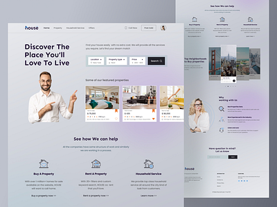 Property Management Agency Landing Page