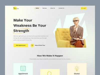 Counseling Agency Landing Page