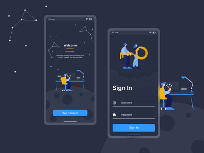 Simple Login Design for Mobile Apps