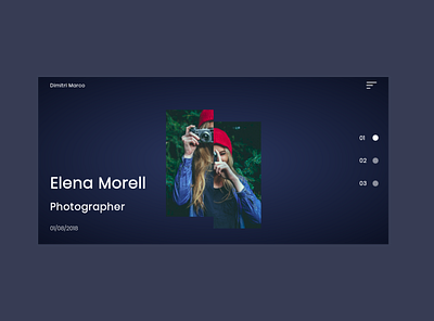 Web Design Trial-1 blues frontend photographer web design web development