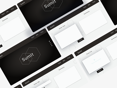 SumIt black css figma html js python ui web app web design web ui white