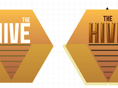 Hive comps hive illustrator logo