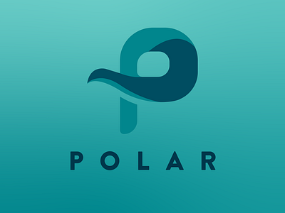 P Logo | Wave | P O L A R