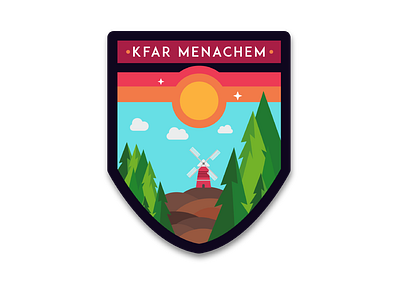 Kfar Menachem Badge