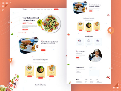 Food Delivery Landing Page