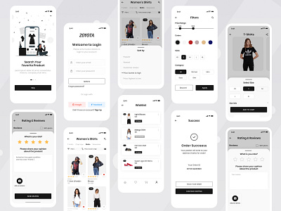 Zoyota e commerce animation app clean dribbble e commerce app ecommerce motion design motion graphic ui design uiux visual design zoyota
