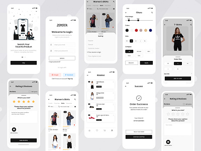 Zoyota e commerce animation app