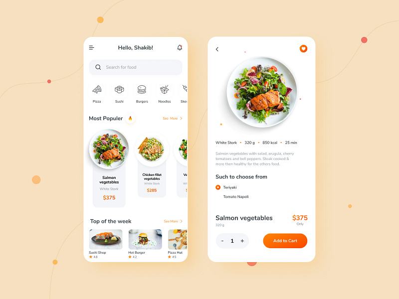 Food Delivery App 🍔 by Abdullah Shakib on Dribbble