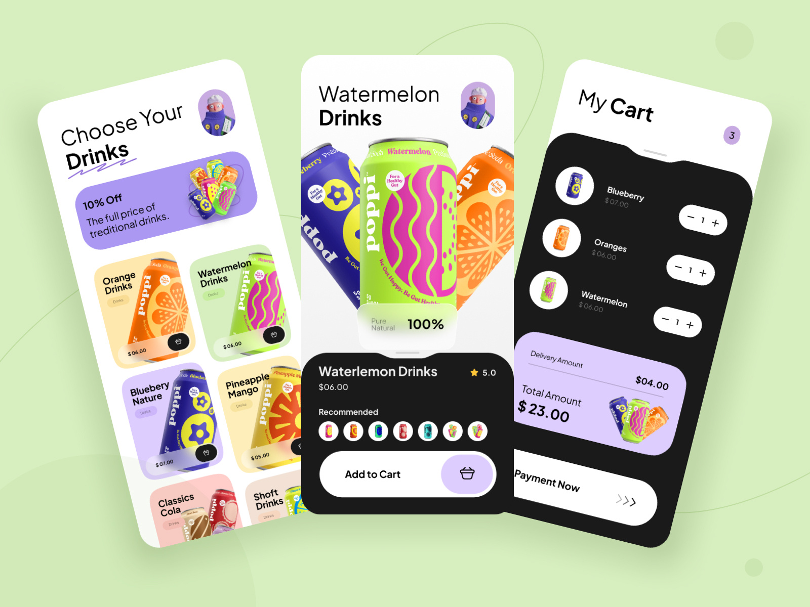 Drinks App by Abdullah Shakib on Dribbble