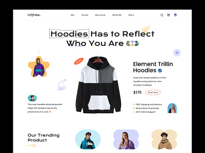 Hoodie Fashion Landing Page 2023 trend abdullahshakib clothing clothing line ecommerce fashion homepage hoodies hoodies company hoodies shop outfits style ui uigenix uitrends ux web design