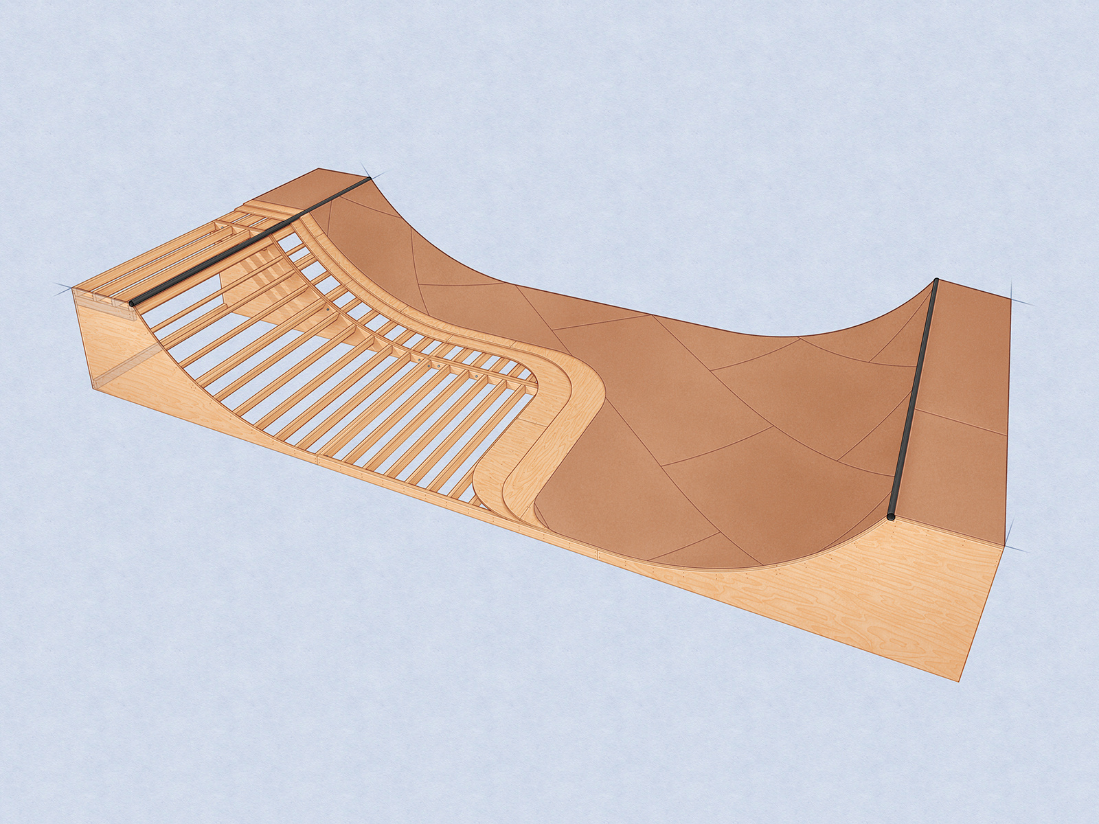 Mini Half Pipe Cutaway By Peter Wojcieszek On Dribbble mini-half-pipe-cutaway-by-peter-wojcieszek-on-dribbble