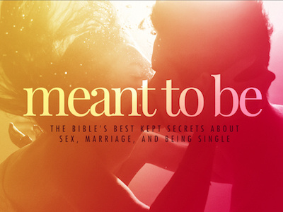 "Meant To Be" Series Graphic church media gradient love photography serif