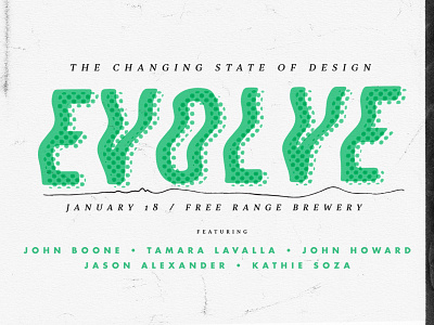 Evolve event type design
