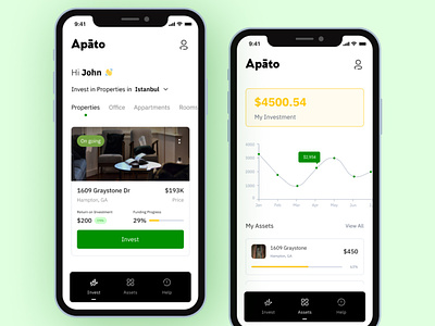 Property Investment App figma investment mobile app property ui