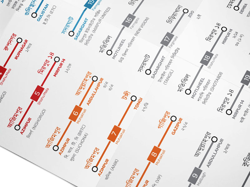 First Bus Map of Dhaka urban launchpad dhaka bus map kickstarter urban transportation urban planning public transit route