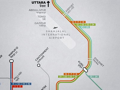 First Bus Map of Dhaka bangladesh dhaka map public transit transportation urban launchpad urban planning