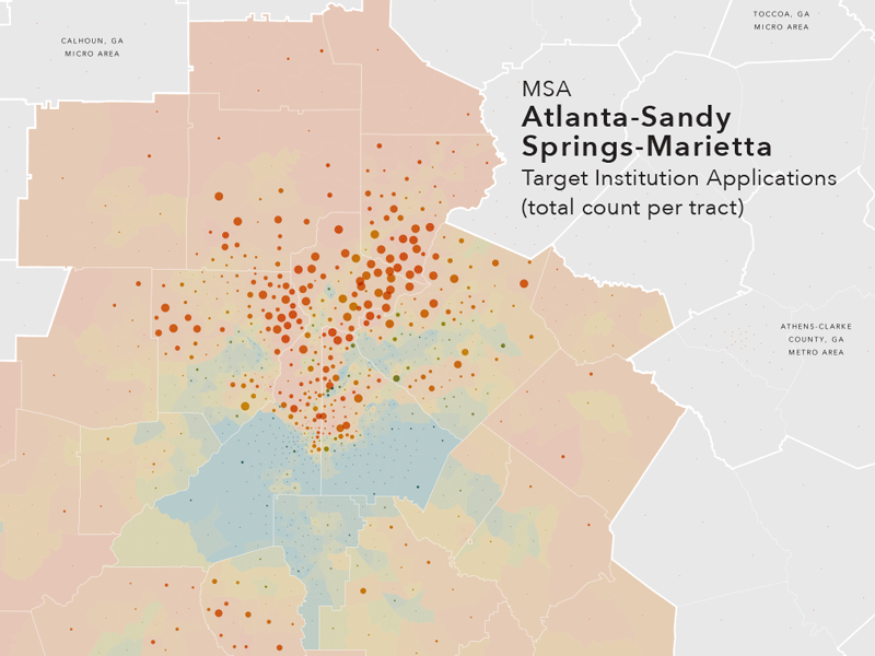 Fair Lending market mapping cartography consumer data finance loan map