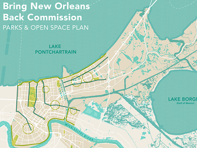 Parks & Open Space Plan map new orleans parks plan urban planning