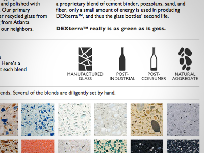 DEX Aggregate Icons aggregate construction glass graphic design icon material stone web