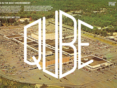 QuBE cube logo mit organization overlay urban planning