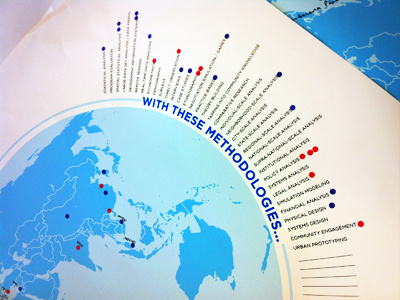 DUSP Community Mapping Activity activity blue city globe map methods stickers urban planning