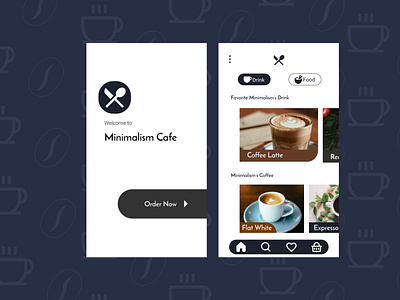 Minimalism Cafe App