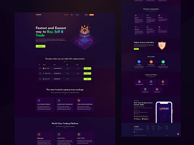 FOLEX - Landing Page Design