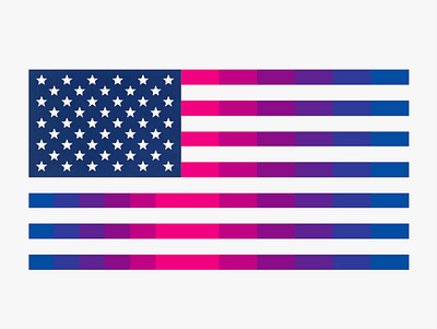 Bisexual stars and stripes forever (American flag) america american american flag art bisexual bisexual community bisexual flag bisexual pride bisexuality digital digital art equality flag lgbt lgbt community lgbtq lgbtqia mixed media pride stars and stripes