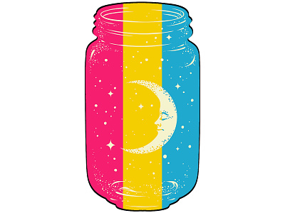 Pansexual vintage wishing jar