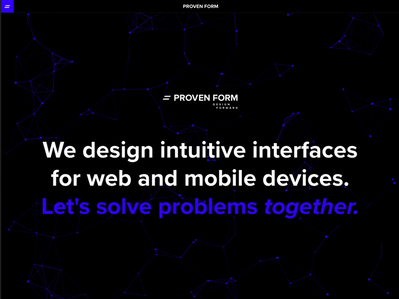 Proven Form Website