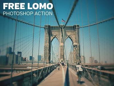 Free Lomo Photoshop Action free freebie freebies photo editing photography photoshop