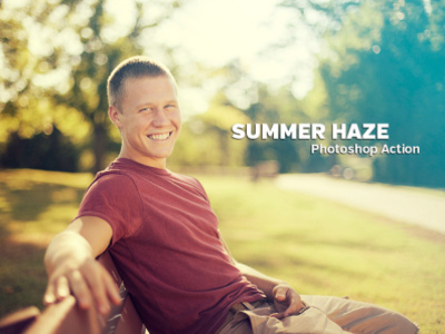 Free Summer Haze Photoshop Action