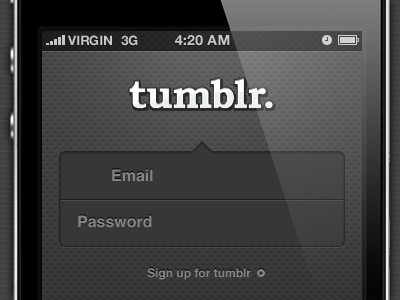 Tumblr Login app iphone login tumblr