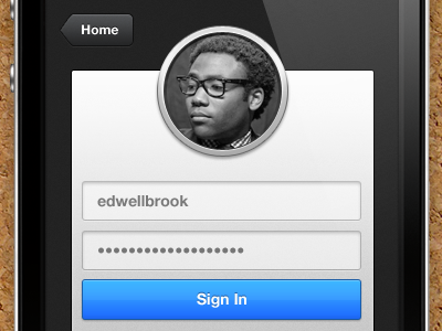 Sign In donald glover in ios sign