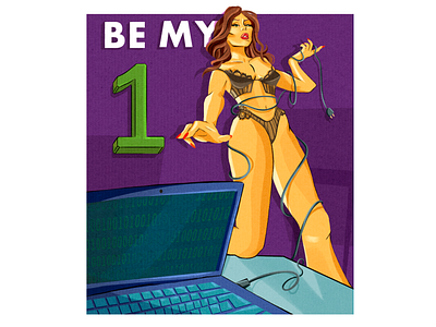 Be my 1  | Post cards