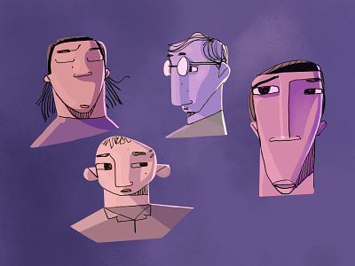 Faces 2 coloured