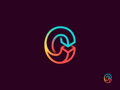 Connaught logo v3 c escher gradient logo mark