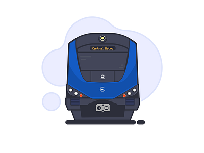 Chennai Metro chennai chennai metro design flat illustration metro vector